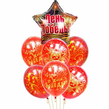 Букет День Победы! Салют 7 шт