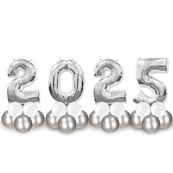 Цифры 2025 на декоративной подставке 1 шт