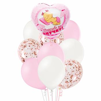 Букет Спасибо за внучку 10 шт Букет Спасибо за внучку 10 шт