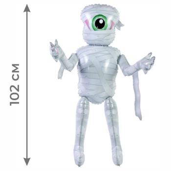 Шар фигура ходячая Мумия надутая воздухом 1 шт