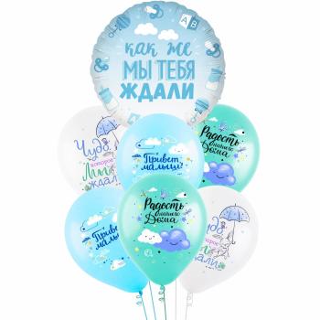 Букет В ожидании чуда! Мальчик 7 шт Букет В ожидании чуда! Мальчик 7 шт