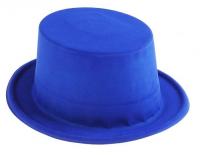 Шляпа Цилиндр синий 1 шт