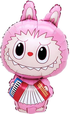 Шар Фигура Мини Плюшевый Эльф с гармошкой 1 шт