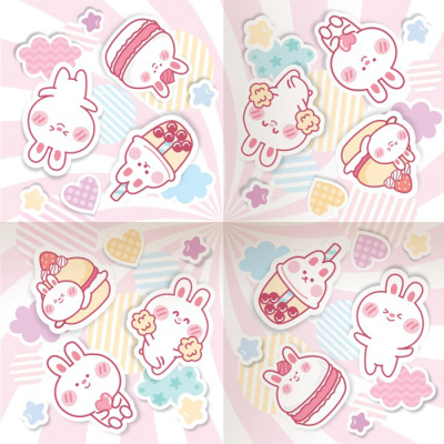 Салфетка Пати Бум Каваи 33х33 см 12 шт Салфетка Пати Бум Каваи 33х33 см 12 шт