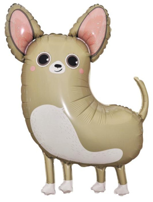 Шар фольга Фигура Чихуахуа (FL) Шар фольга Фигура Чихуахуа (FL)