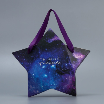 Пакет ламинат Звездочка 30*26,5*8,3 см 1 шт