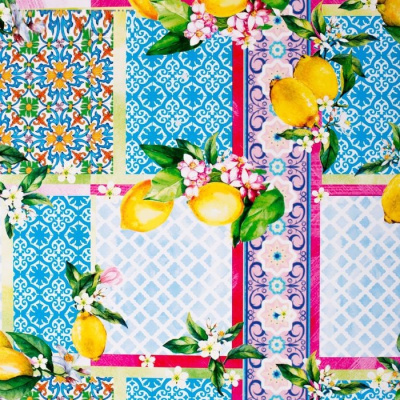 Бумага глянцевая Лимонное настроение 70*100 см 1 шт Бумага глянцевая Лимонное настроение 70*100 см 1 шт