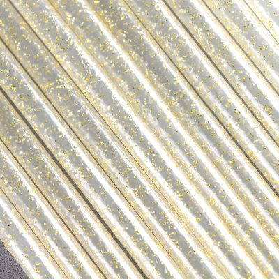 Трубочки для коктейля Блестки золото 25 см 12 шт   Трубочки для коктейля Блестки золото 25 см 12 шт