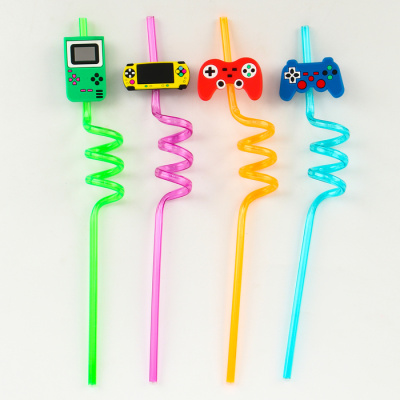 Трубочки для коктейля Игра 4 шт   Трубочки для коктейля Игра 4 шт