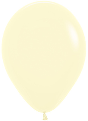 Шар S 5" Макарунс нежно-желтый 100шт