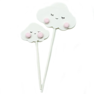 Топпер Облачко спящее 16 см 2 шт Топпер Облачко спящее 16 см 2 шт