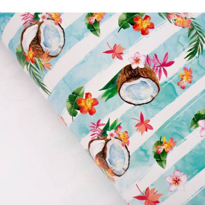 Бумага глянцевая Райское наслаждение 70*100 см 1 шт Бумага глянцевая Райское наслаждение 70*100 см 1 шт