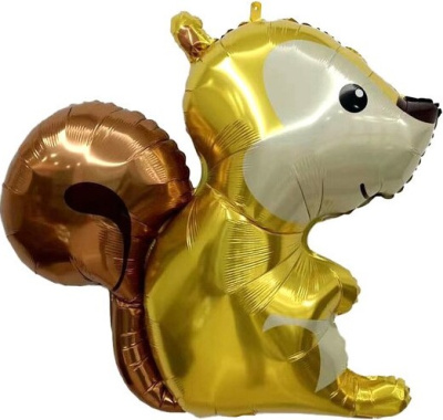 К Шар фольга Фигура Белка лесная