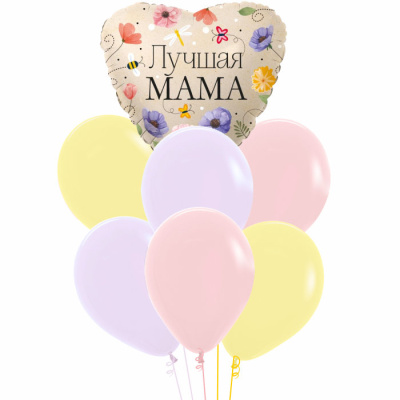 Букет Лучшая мама Цветы 7 шт