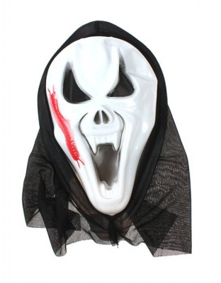 Маска Крик с гусеницей 38*21 1 шт