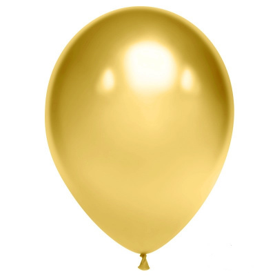 Шар ВП 10" Хром золото 50шт