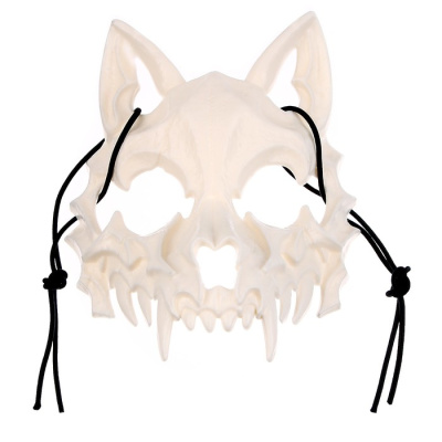 Маска Череп собаки белый 1 шт Маска Череп собаки белый 1 шт