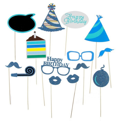 Фотобутафория С Днем Рождения 14 предм