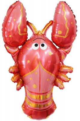 Шар фольга Фигура Лобстер (FL)