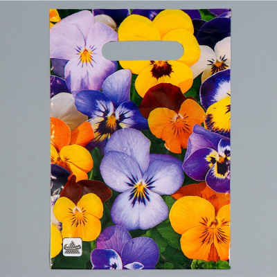 Пакет п/э Анютины глазки 20*30 см 1 шт