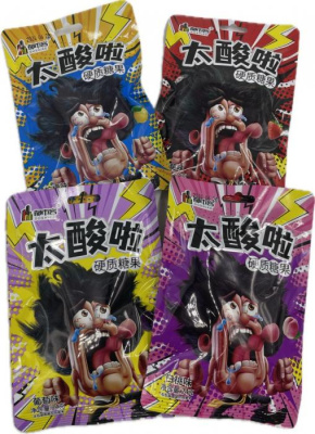 Карамель Dushike кислые в ассортименте 24 г 1 шт