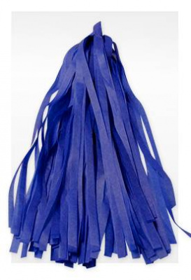 Гирлянда Тассел синяя 35*12 см 12 листов Гирлянда Тассел синяя 35*12 см 12 листов