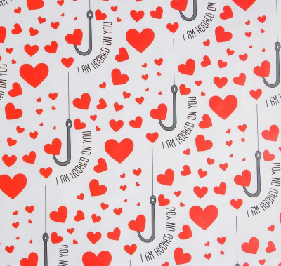 Бумага глянцевая Удочка любви 70*100 см 1 шт Бумага глянцевая Удочка любви 70*100 см 1 шт