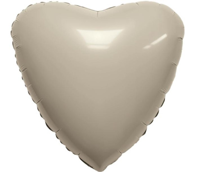 Шар фольга без рисунка Сердце 18" Мистик кремовый (Ag) Шар фольга без рисунка Сердце 18" Мистик кремовый (Ag)