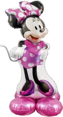 К Шар фольга Фигура Под воздух Минни Маус 127 см