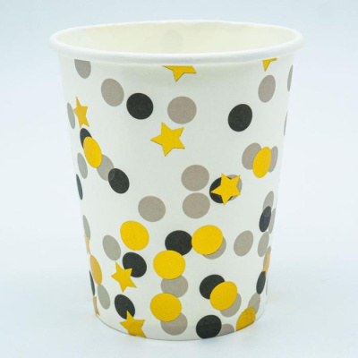 Стакан бум. Конфетти 250 мл 6 шт Стакан бум. Конфетти 250 мл 6 шт