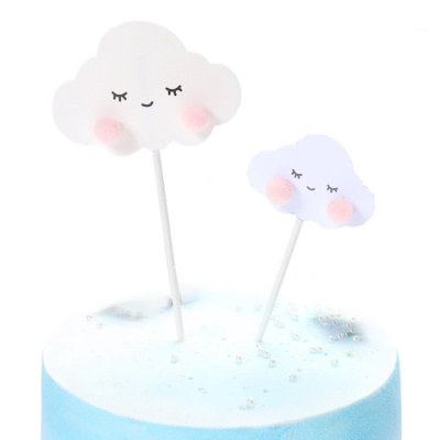 Топпер Облачко спящее 16 см 2 шт Топпер Облачко спящее 16 см 2 шт