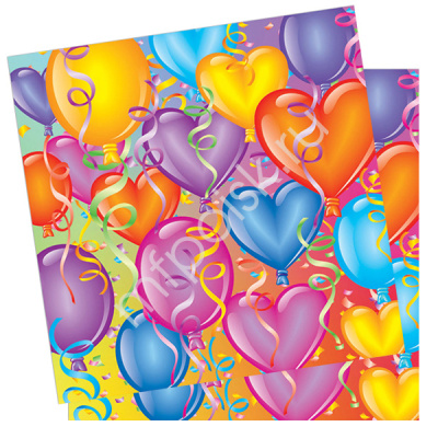 Салфетка Пати Бум Праздничное настроение 33х33 см 12 шт Салфетка Пати Бум Праздничное настроение 33х33 см 12 шт