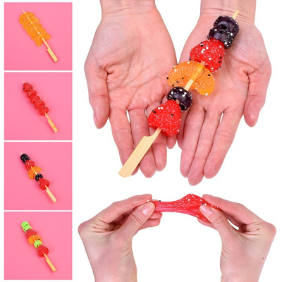 Антистресс игрушка Канапе на шпажке микс 3*10 см 1 шт Антистресс игрушка Канапе на шпажке микс 3*10 см 1 шт