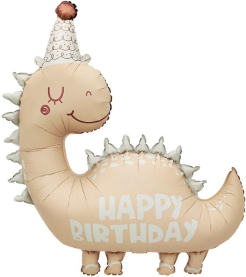 Шар фольга Фигура Динозаврик в колпачке HB сатин (Fl) Шар фольга Фигура Динозаврик в колпачке HB сатин (Fl)