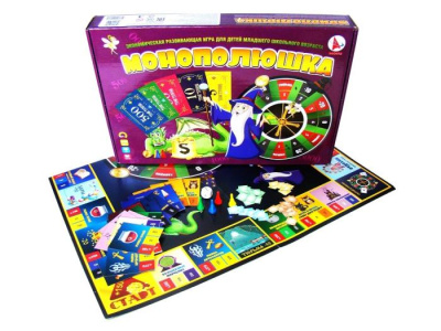 Игра Монополюшка 1 шт 7+ Игра Монополюшка 1 шт 7+