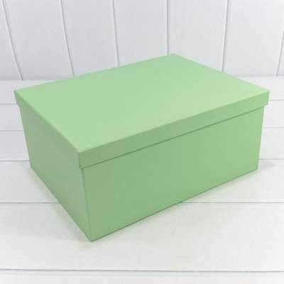 Коробка прямоуг Бледно-зел №5 24,3*17,6*10,5 см 1 шт