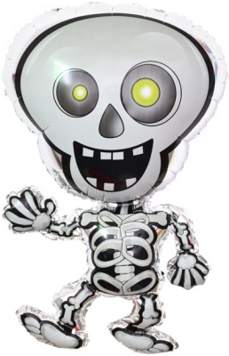 Шар фольга Фигура Скелет танцующий (FL) Шар фольга Фигура Скелет танцующий (FL)