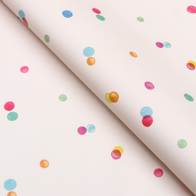 Бумага глянцевая Конфетти 70*100 см 1 шт