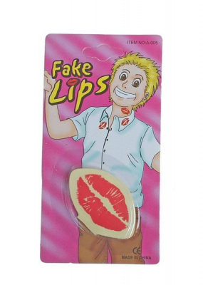 Наклейка Поцелуй на блистере 15*8 см 1 шт Наклейка Поцелуй на блистере 15*8 см 1 шт