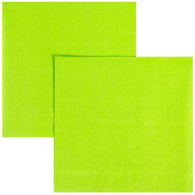 Салфетка Веселая Затея Светло-зеленые 33 см 12 шт Салфетка Веселая Затея Светло-зеленые 33 см 12 шт