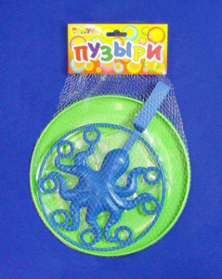 Мыльные пузыри Радуга Осьминог в сетке 200 мл 1 шт Мыльные пузыри Радуга Осьминог в сетке 200 мл 1 шт