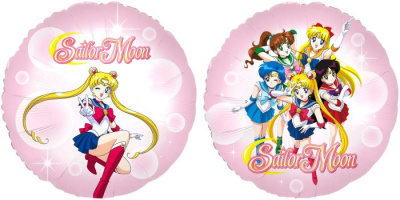 Шар Круг фольга 18" Девочки Аниме (Fl) Шар Круг фольга 18" Девочки Аниме (Fl)