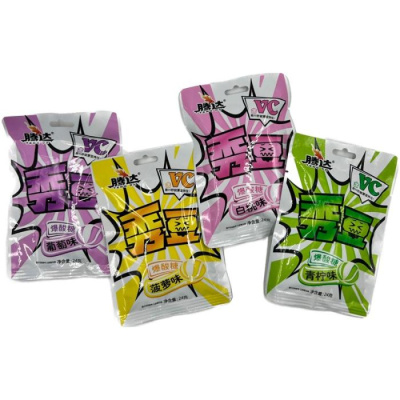 Конфеты TengDa Супер кислые Фруктовый микс 24 г 1 шт Конфеты TengDa Супер кислые Фруктовый микс 24 г 1 шт