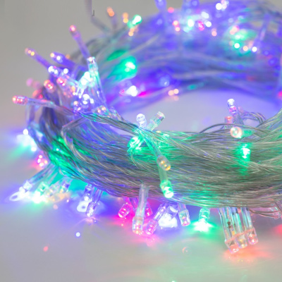 Гирлянда 11 м нить LED200-220V 8р мульти 1 шт