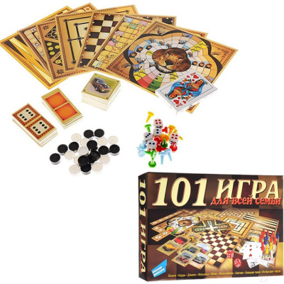 101 игра для всей семьи 6+ 1 шт