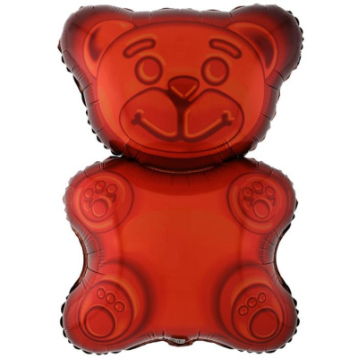 Шар фольга Фигура Мишка мармеладный (ВЗ) Шар фольга Фигура Мишка мармеладный (ВЗ)