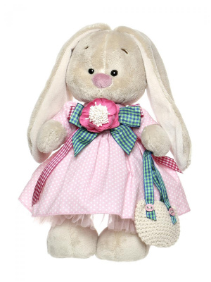Мягкая игрушка Зайка Ми Розовая дымка 31 см 1 шт 