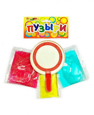 Мыльные пузыри Радуга Увлекательные опыты в пакете