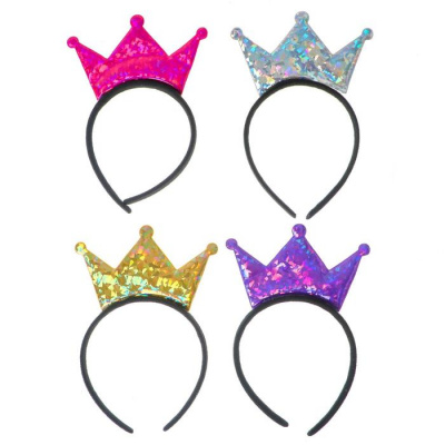 Ободок Корона микс 1 шт Ободок Корона микс 1 шт