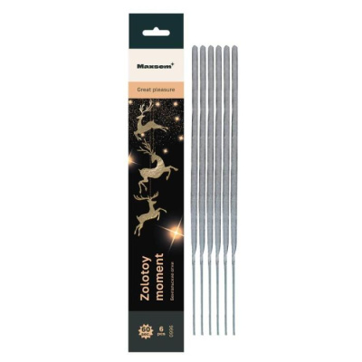 Бенгальские свечи 210 мм 6 шт   Бенгальские свечи 210 мм 6 шт